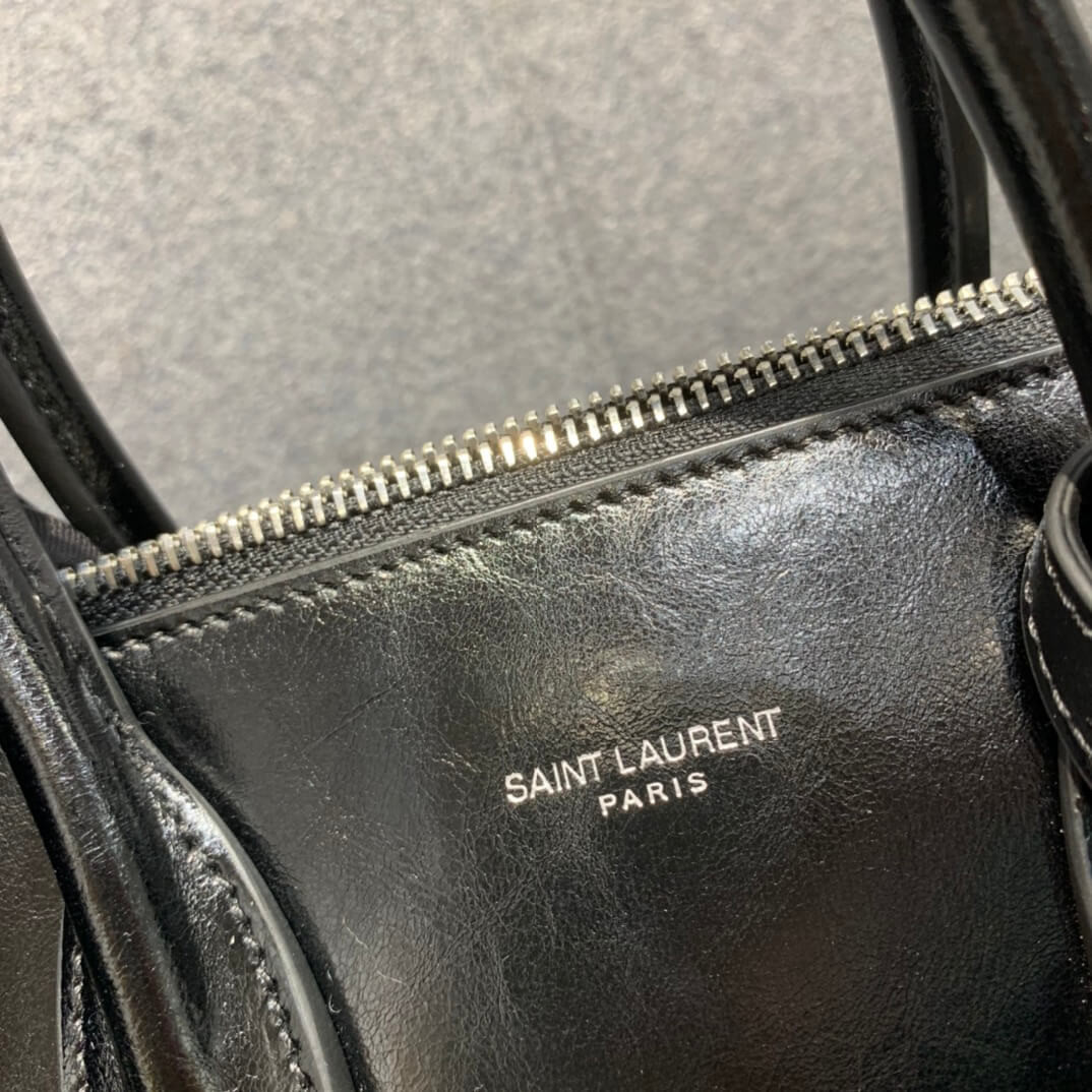 Saint Laurent Baby Sac De Jour Souple Duffle Bag In Moroder Leather 491715