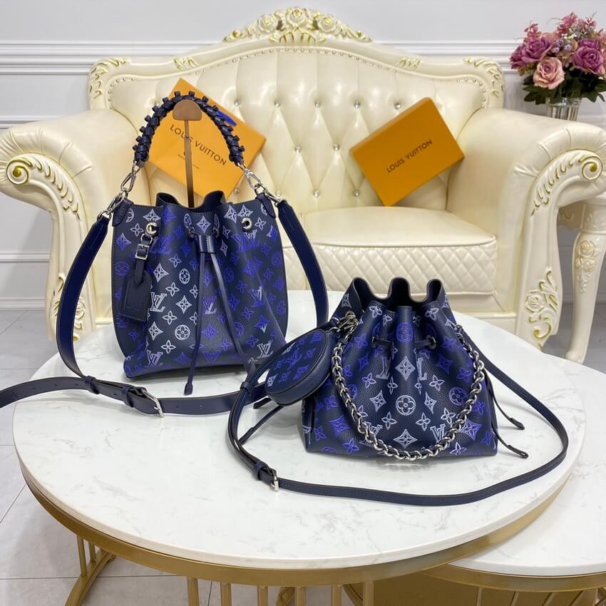 Louis Vuitton Mahina Perforated Calfskin Bella M59552