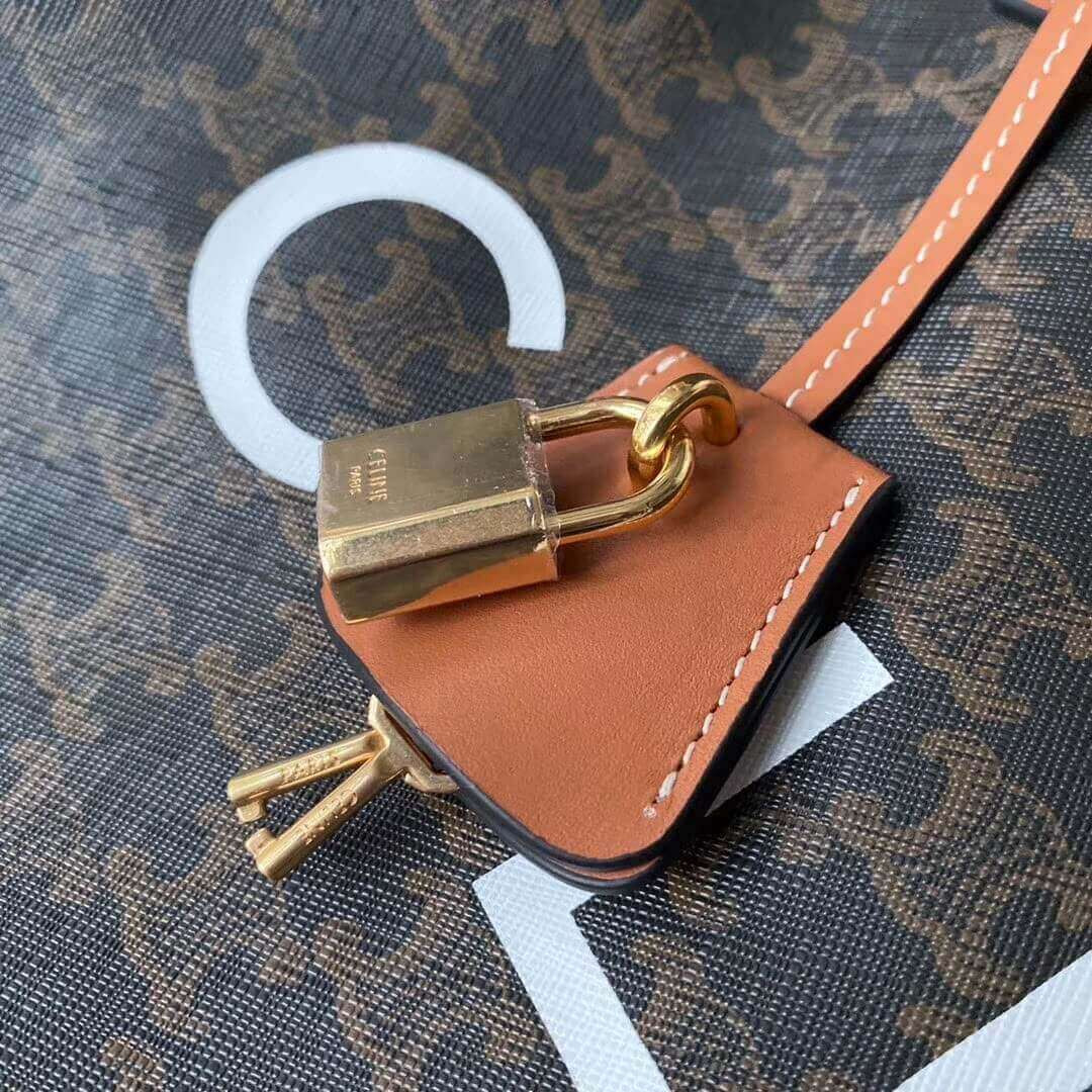 Celine Large Voyage Bag In Triomphe Canvas 191472