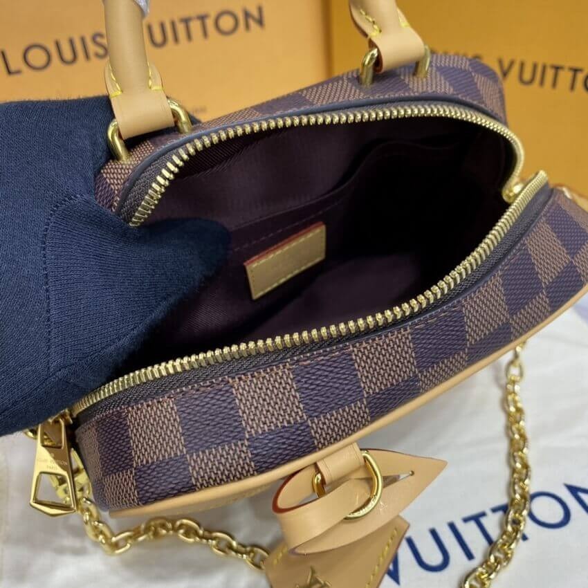 Louis Vuitton Damier Azur Valisette Souple BB N50065