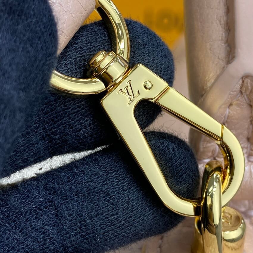 Louis Vuitton Twist One Handle MM M57090 Champagne Metallise