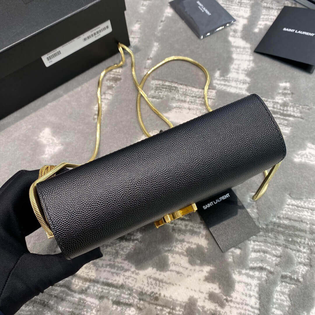 YSL Saint Laurent Kate Box Bag In Grain Leather 593122