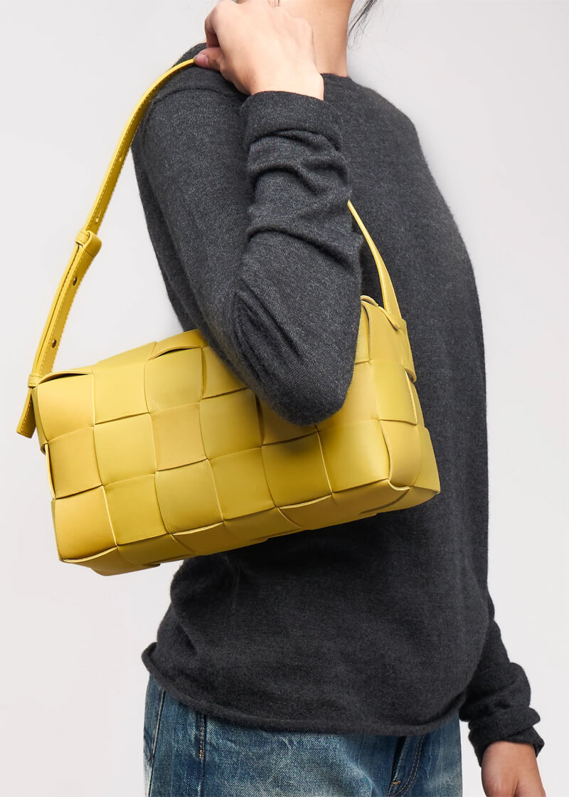 Bottega Veneta Brick Cassette Pollen