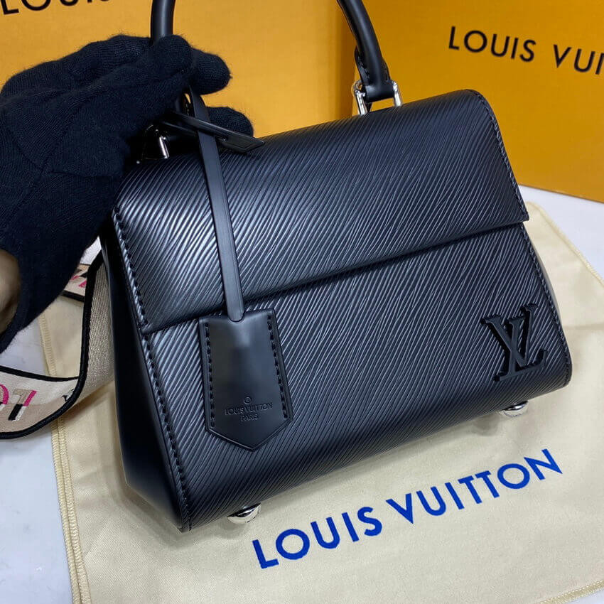 Louis Vuitton Epi Leather Cluny Mini M58931 Black