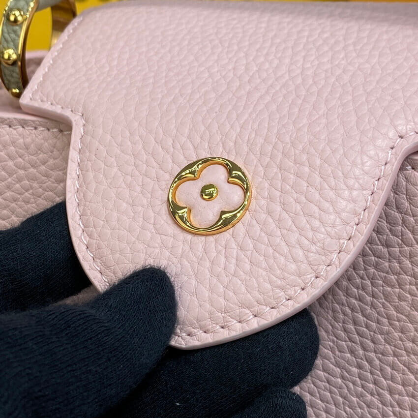 Louis Vuitton Capucines BB M59061 Rose/Beige