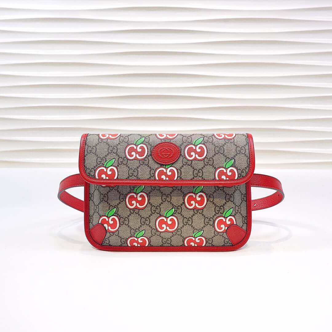 Gucci GG Apple Print Belt Bag 625233