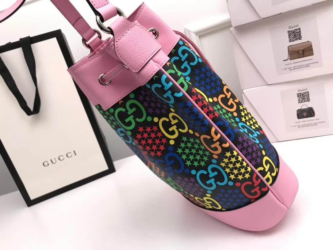 Gucci GG Psychedelic Bucket Bag 598149