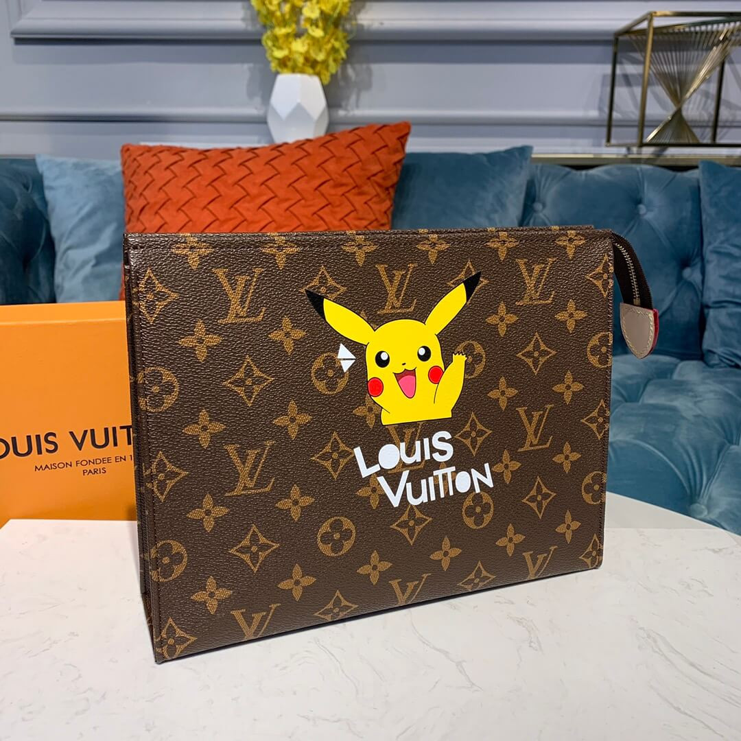 Louis Vuitton Pikachu Pochette Voyage M47542