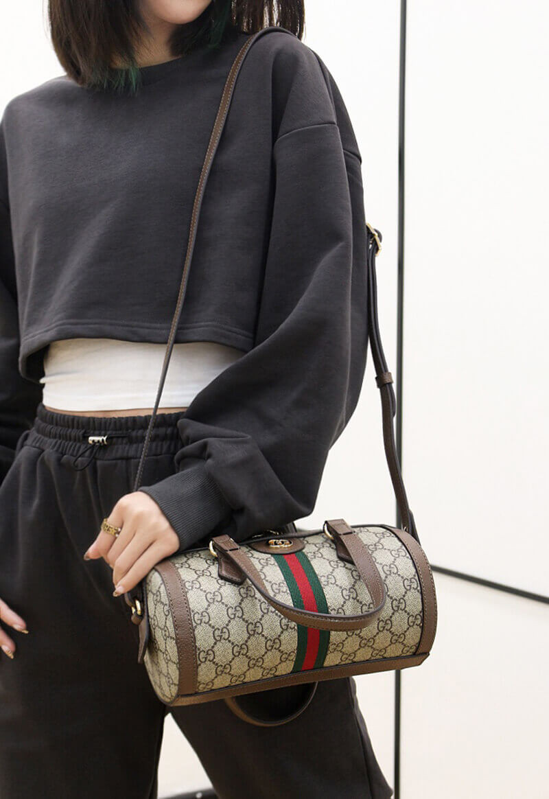 Gucci Ophidia GG Small Boston Bag 602577