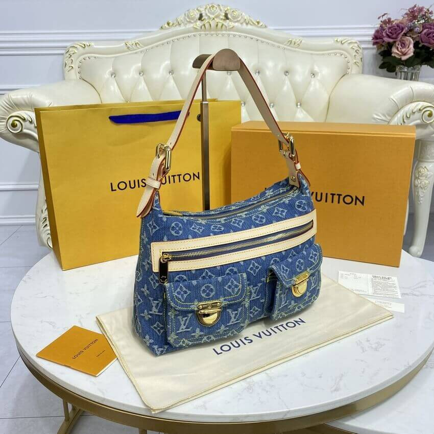 Louis Vuitton Monogram Denim Buggy PM M95049