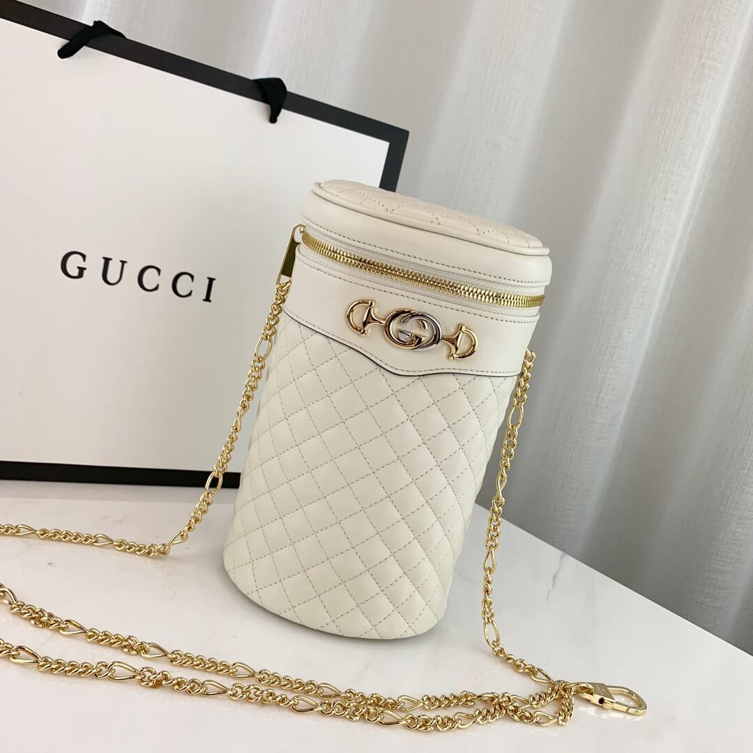 Gucci Quilted Leather Belt Bag 572298