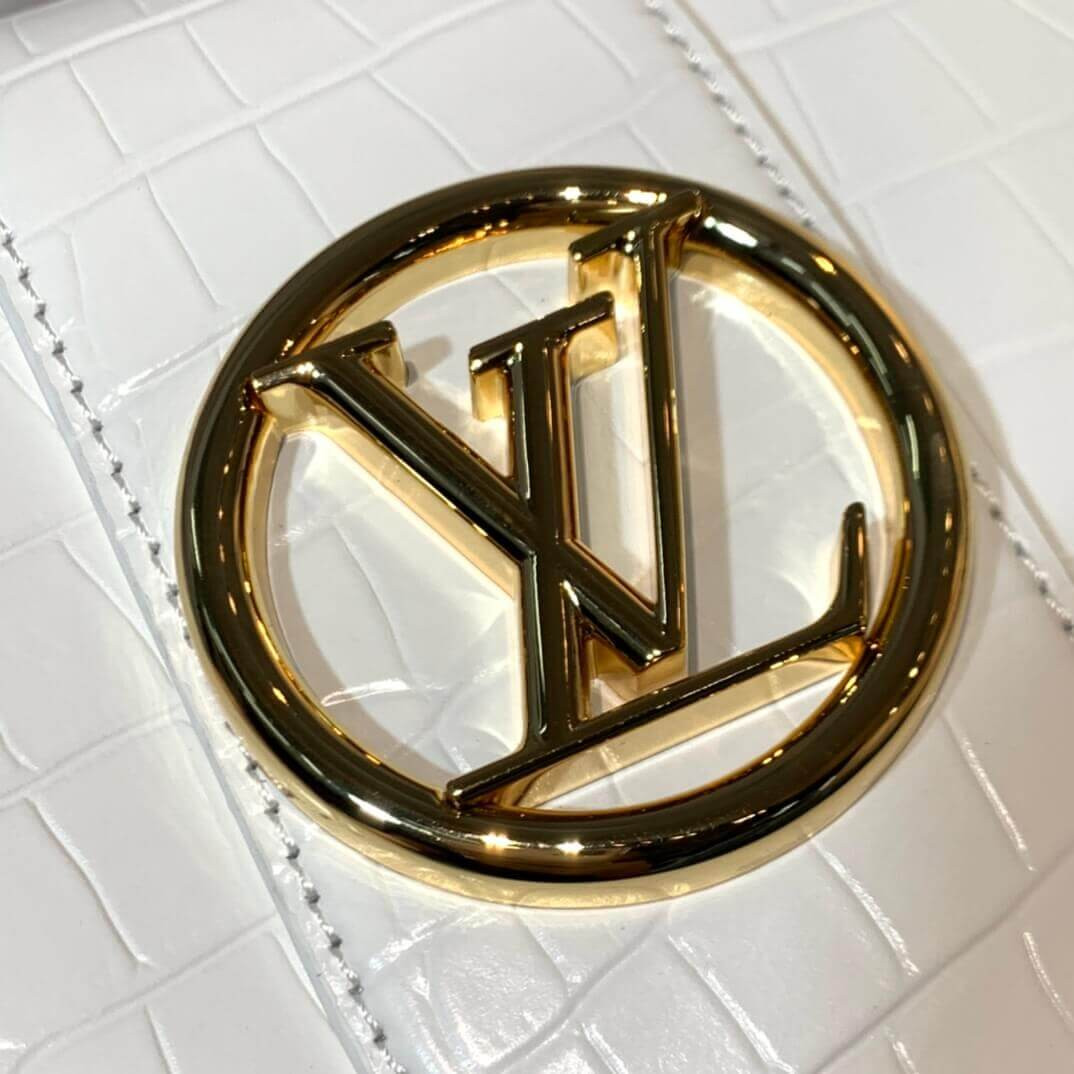 Louis Vuitton Crocodile Embossed LV Pont 9 M55950