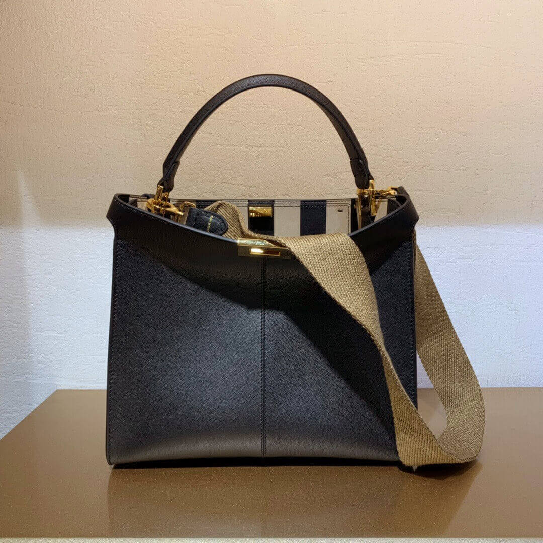 Fendi Peekaboo X-Lite Medium Leather Bag 8BN310A