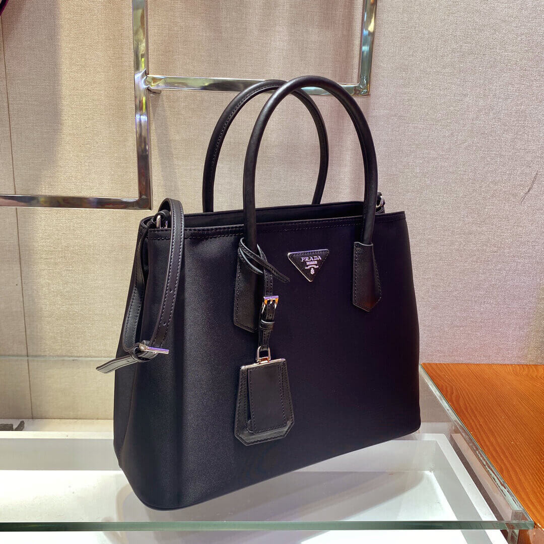 Prada Double Nylon And Saffiano Leather Bag 1BG775