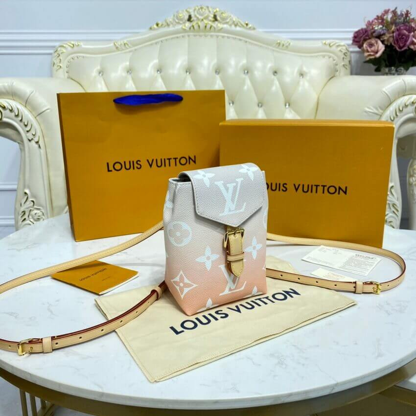 Louis Vuitton Tiny Mini Backpack M45764 Mist Gray