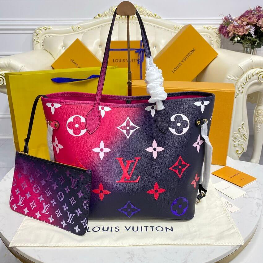 Louis Vuitton Neverfull MM M20511 Midnight Fuchsia