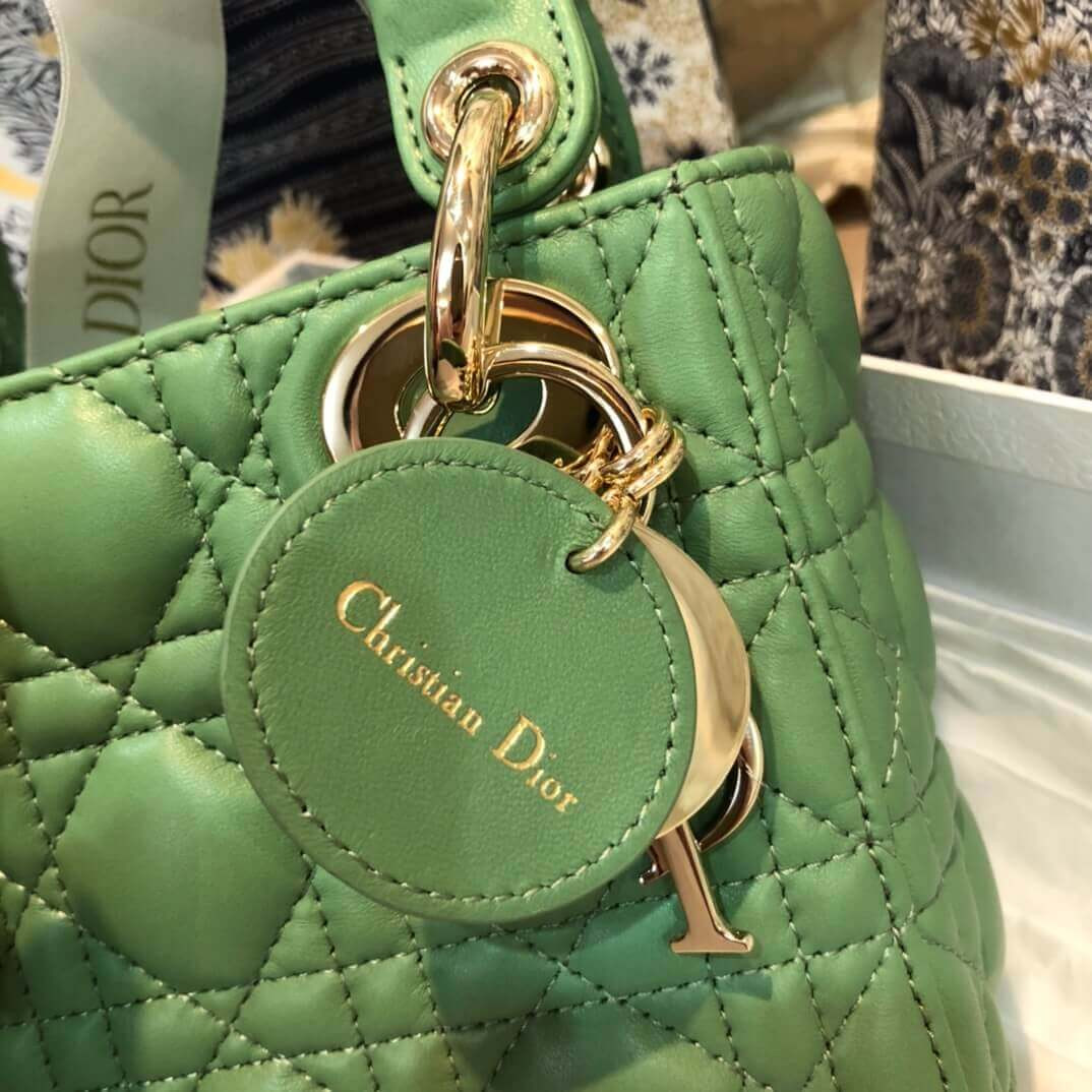 Christian Dior Lambskin Mini Lady Dior Bag 44500