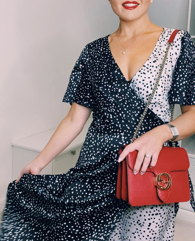 Gucci Interlocking Chain Leather Cross Body Bag 510304