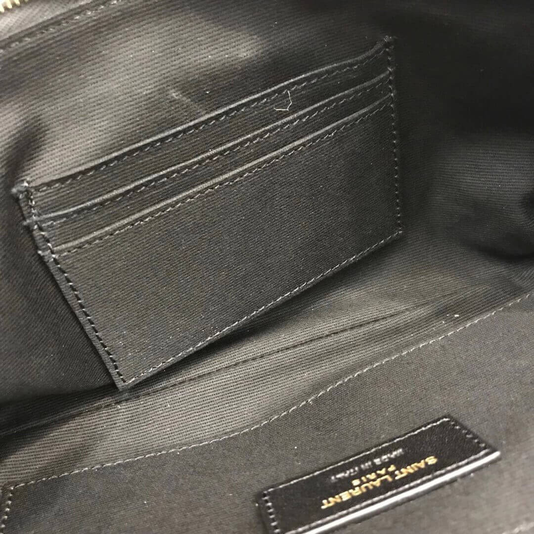 Saint Laurent YSL Classic Monogram Belt Bag In Grain Leather 569737