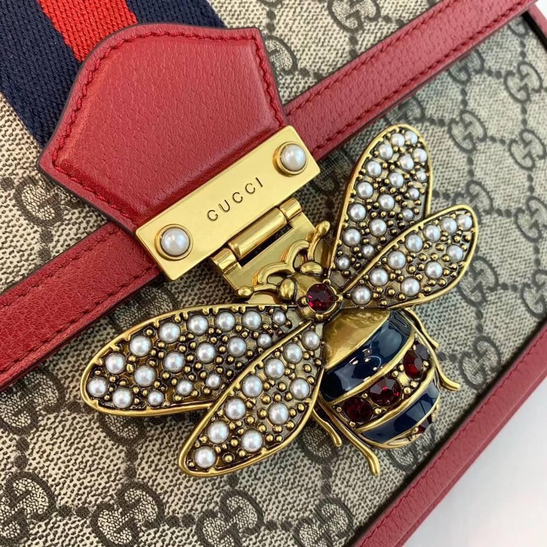 Gucci Queen Margaret GG Supreme Medium Shoulder Bag 524356