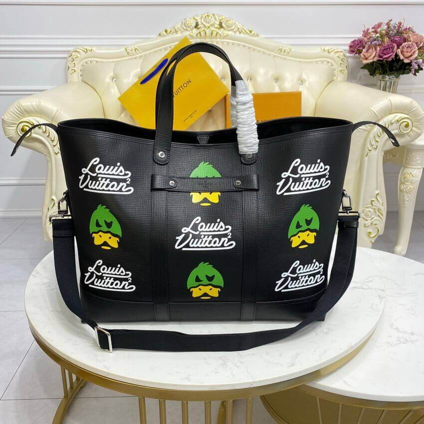 Louis Vuitton x Nigo Tote Journey M59373 Black