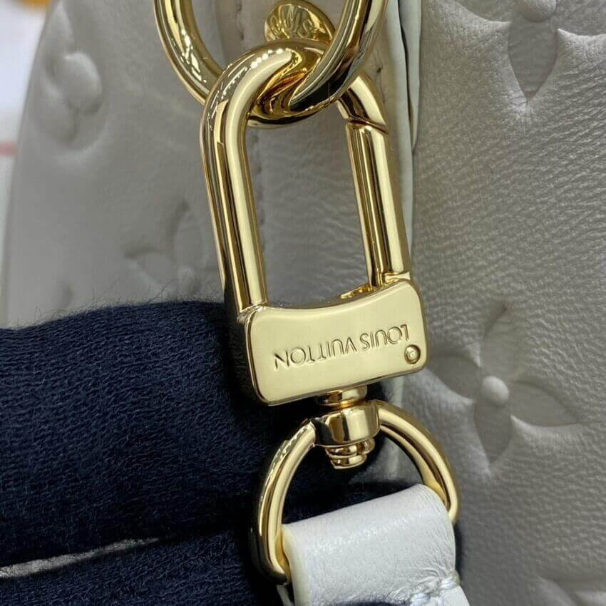 Louis Vuitton Speedy Bandoulière 22 M58631 in Ivory