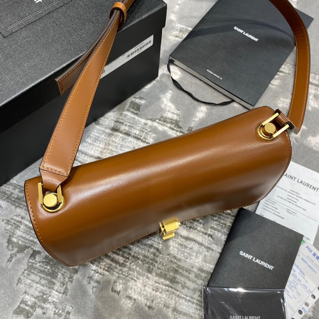 Saint Laurent Carre Satchel In Smooth Leather 585060