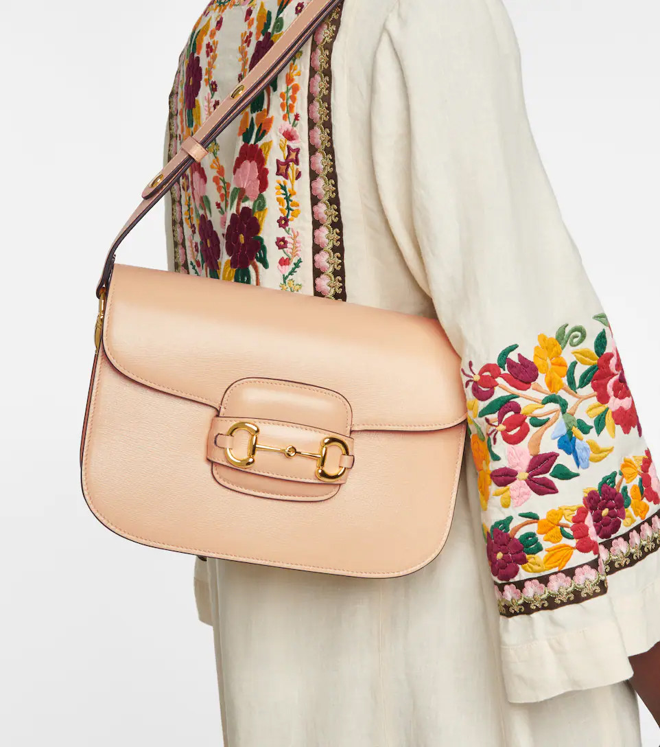 Gucci 1955 Horsebit Leather Shoulder Bag 602204