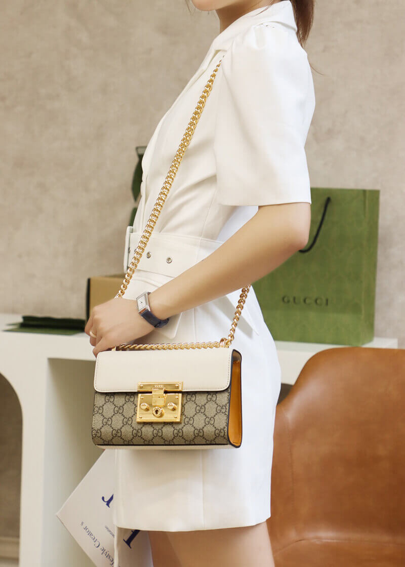 Gucci Padlock Small GG Shoulder Bag 409487