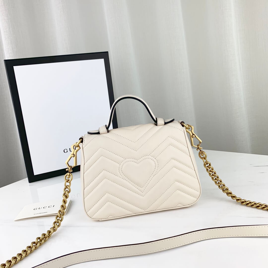 Gucci GG Marmont Mini Top Handle Bag 547260