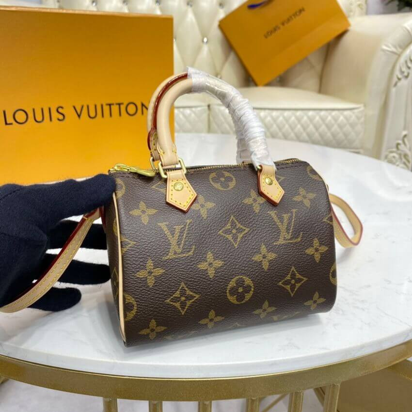 Louis Vuitton Monogram Canvas Nano Speedy M61252