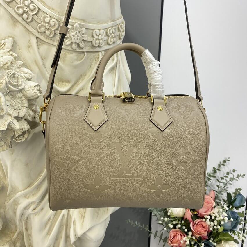 Louis Vuitton Monogram Empreinte Speedy Bandouliere 25 M59273