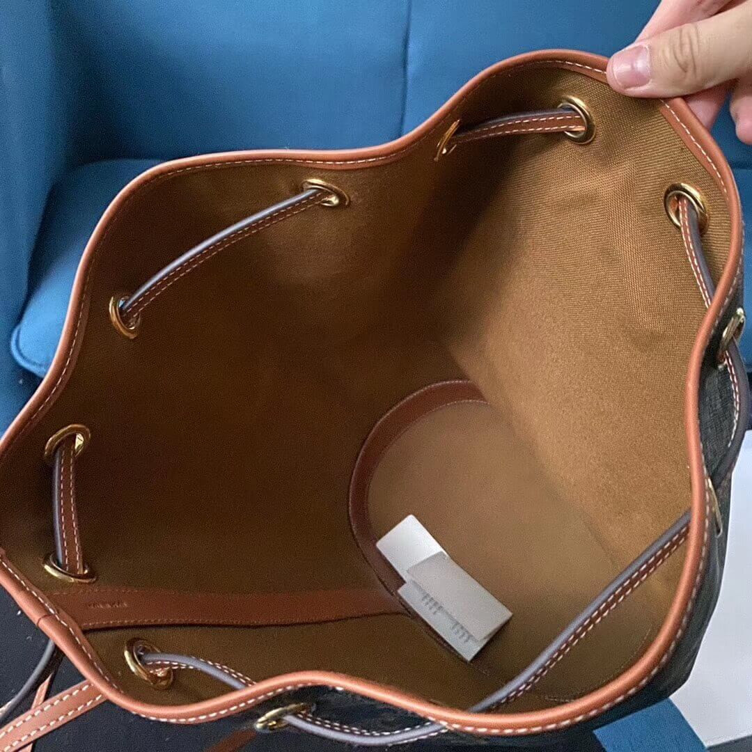 Celine Medium Sailor Bag In Triomphe Canvas 191532