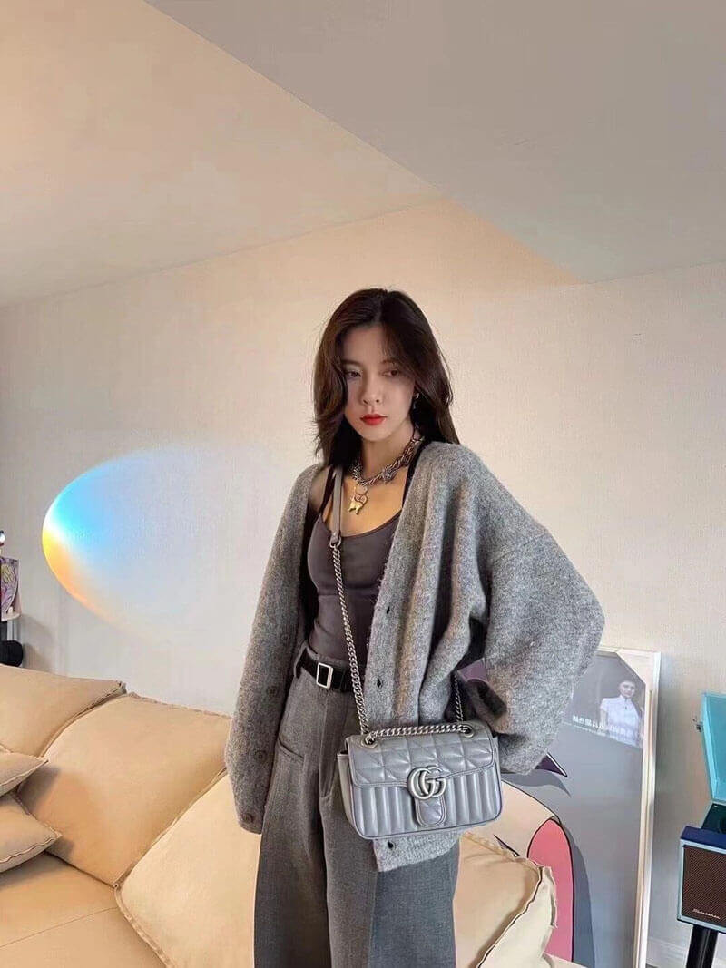 Gucci GG Marmont Mini Shoulder Bag 446744