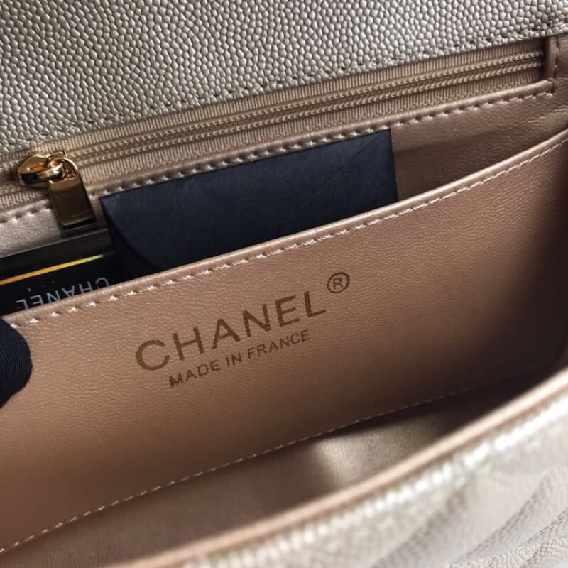 Chanel Caviar Calfskin 20cm Classic Flap Bag 1116