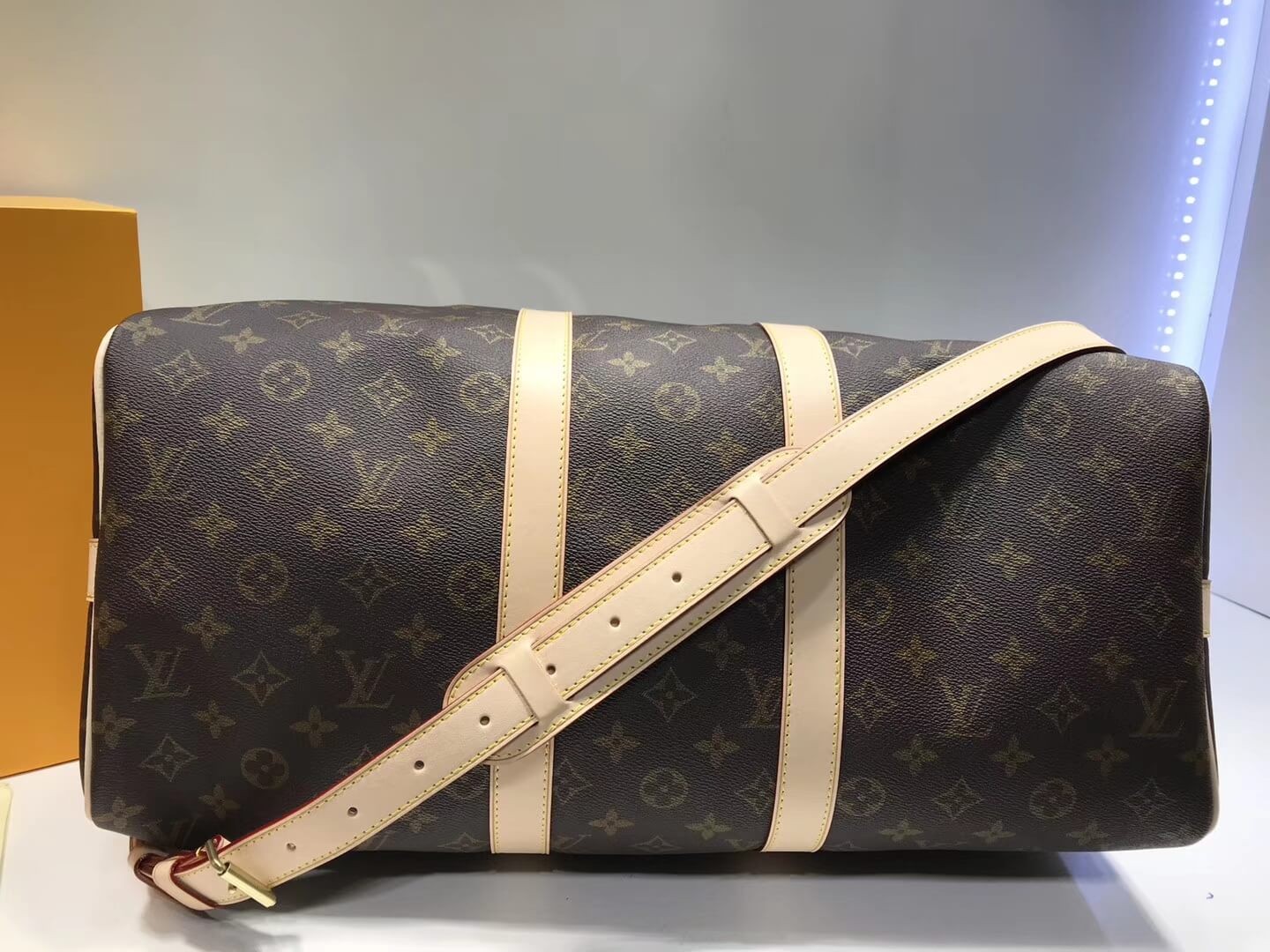 Louis Vuitton Monogram Canvas Keepall Bandouliere 45  M41418