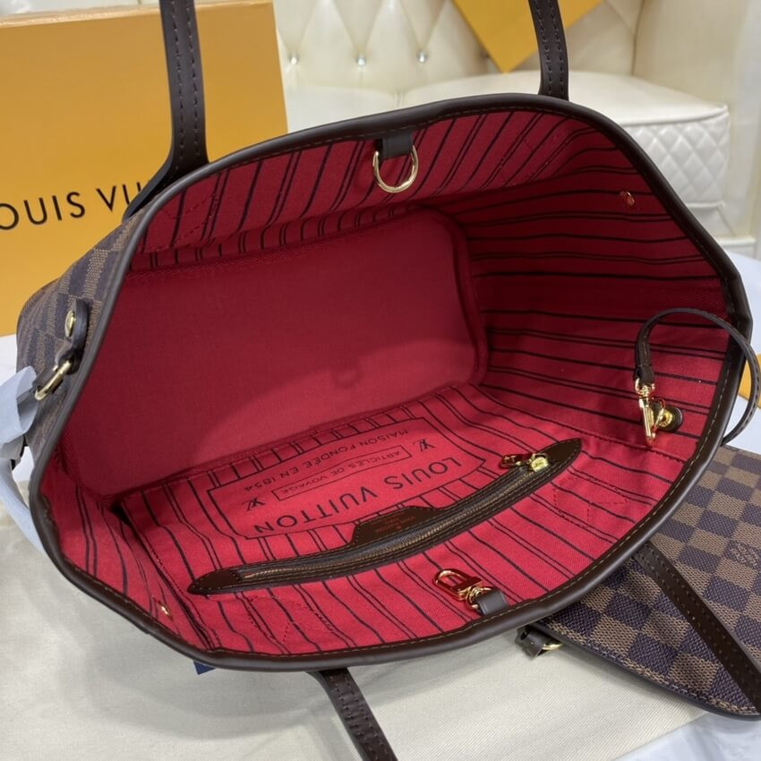 Louis Vuitton Damier Ebene Neverfull PM N41359