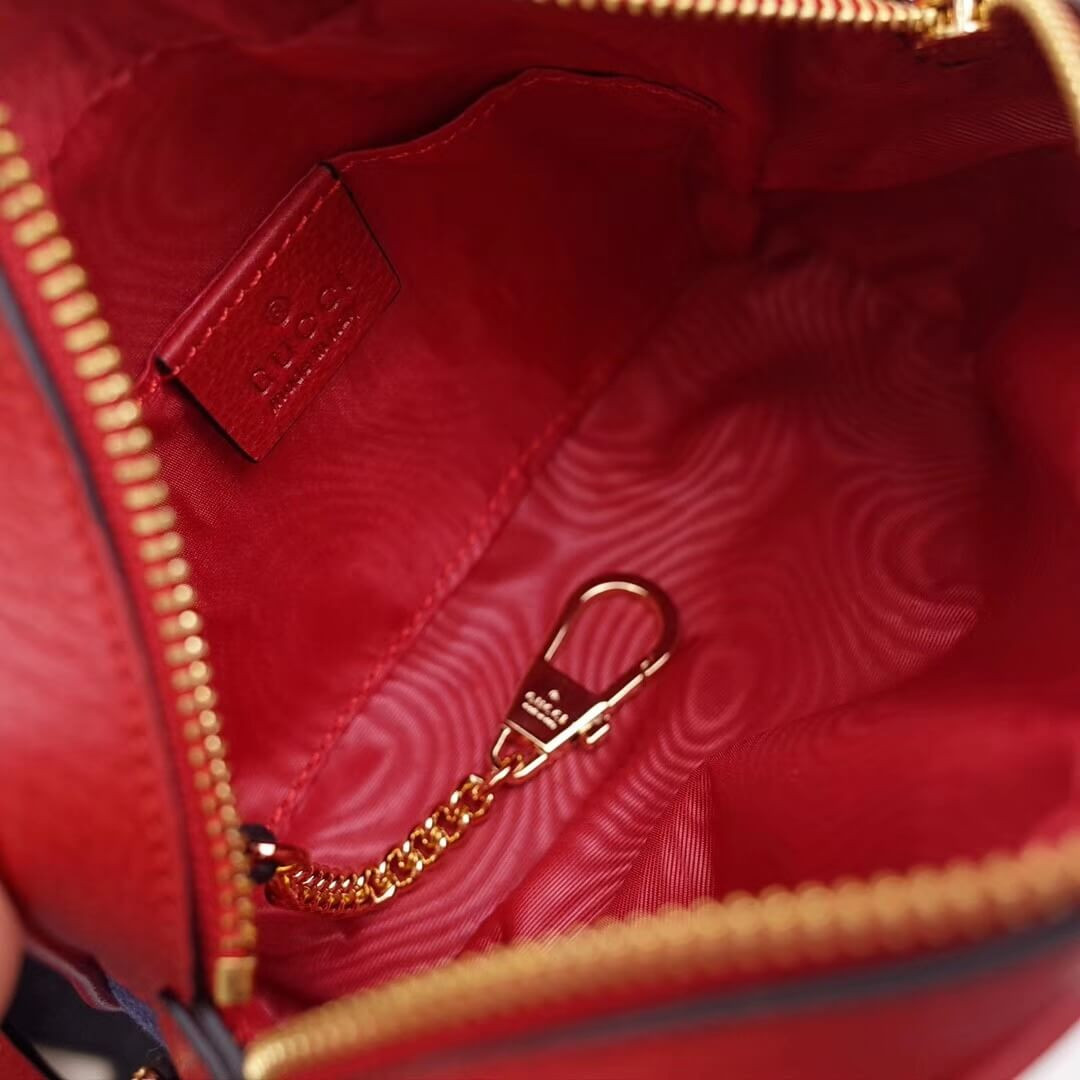 Gucci Ophidia Sylvie Stripe Canvas Mini Bag 517350