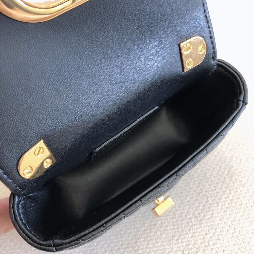 Christian Dior Micro Caro Bag Supple Cannage Calfskin S2022