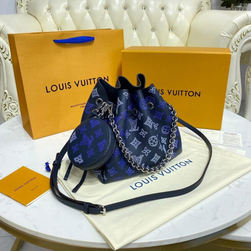 Louis Vuitton Mahina Perforated Calfskin Bella M59552
