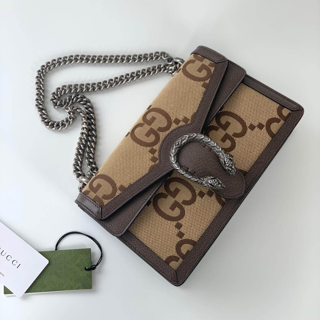 Gucci Dionysus Jumbo GG Small Shoulder Bag 400249