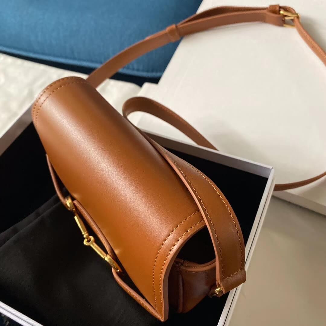 Celine Small Crecy Bag In Natural Calfskin 191363