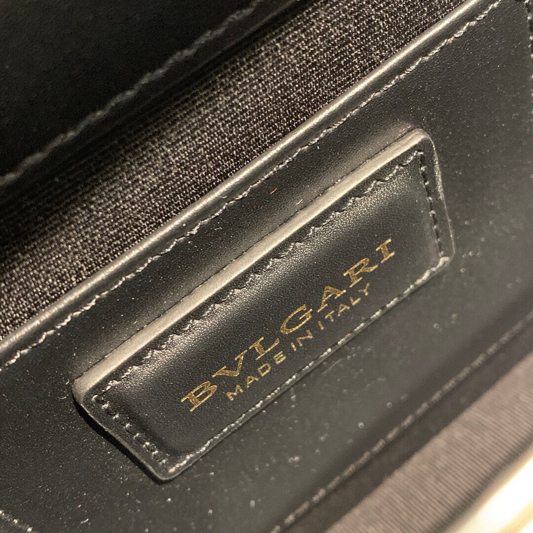 Bvlgari Serpenti Forever 20cm Crossbody Bag in Silver Brushed Metallic 281205