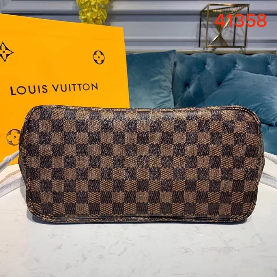 Louis Vuitton Damier Ebene Canvas Neverfull MM N41358