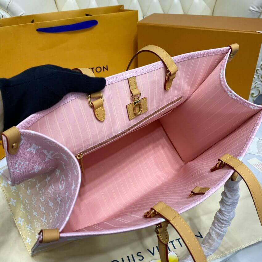 Louis Vuitton Onthego GM M57461 Pink