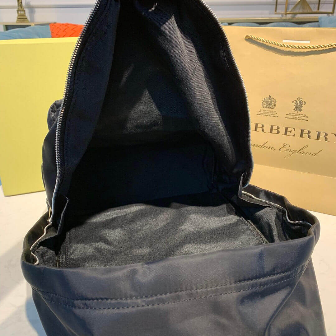 Burberry Nylon Plain Backpack 80161091