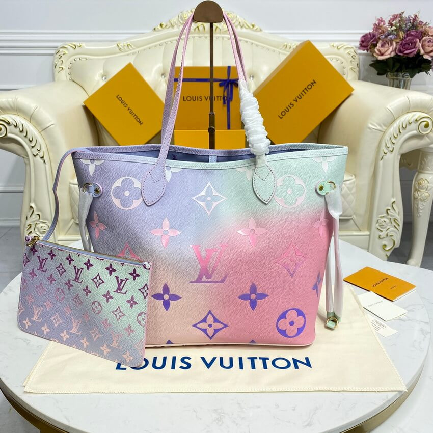 Louis Vuitton Neverfull MM M46077 Sunrise Pastel