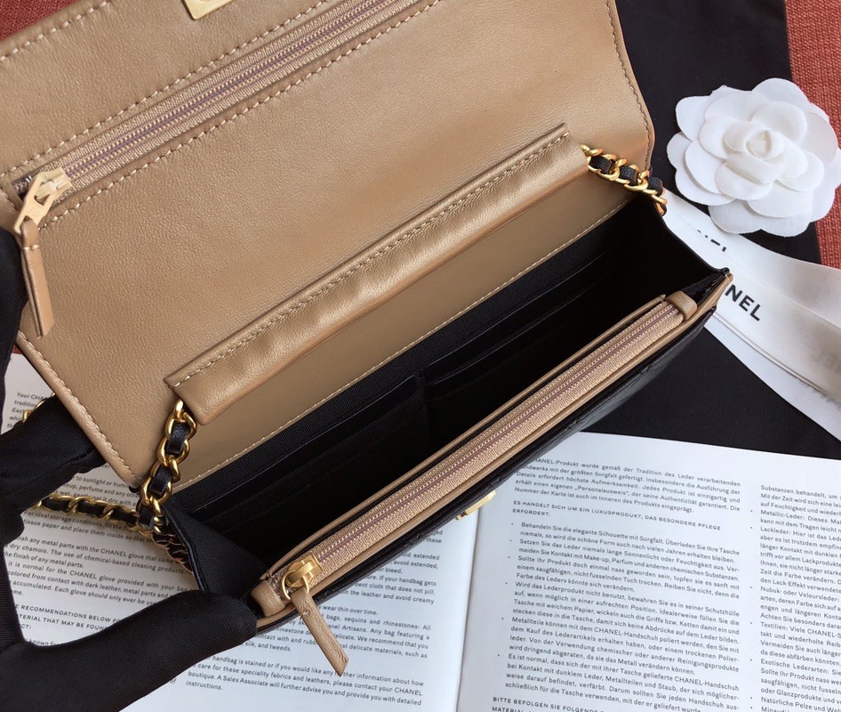 Chanel Small Flap Bag A57275 Black/Gold