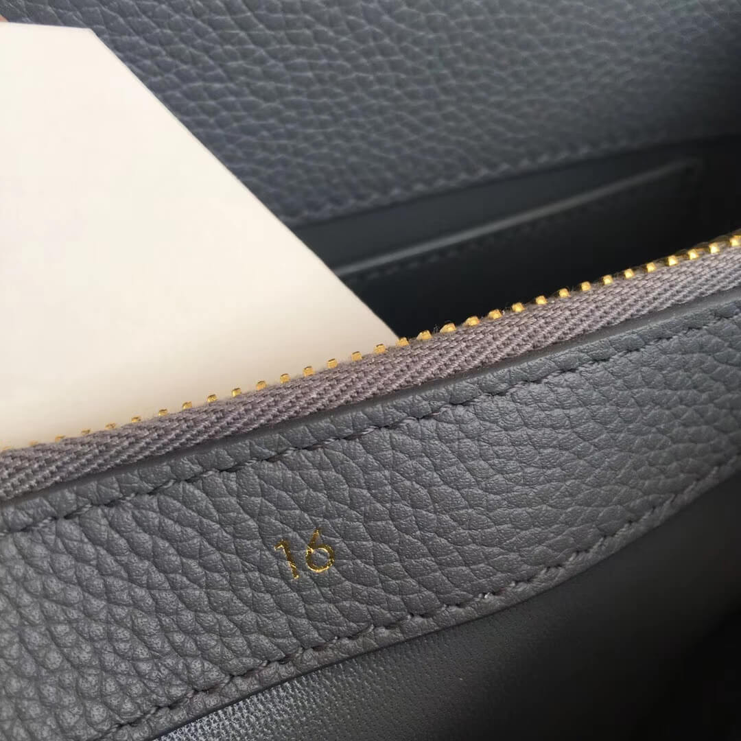 Celine Small 16 Bag In Grained Calfskin 188003