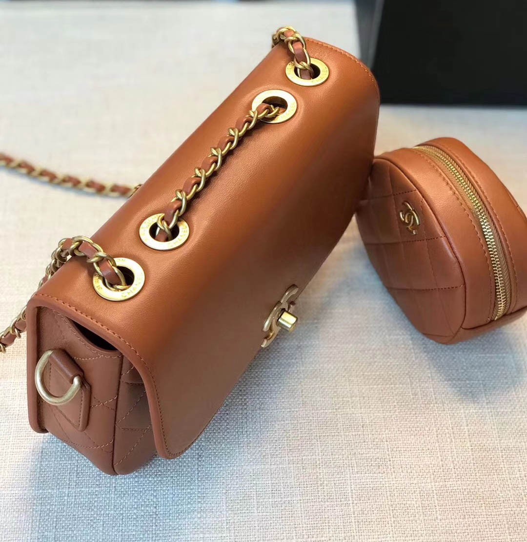 Chanel Flap Bag & Coin Purse AS1094